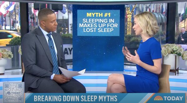 Clip of news feature - Sleep myths